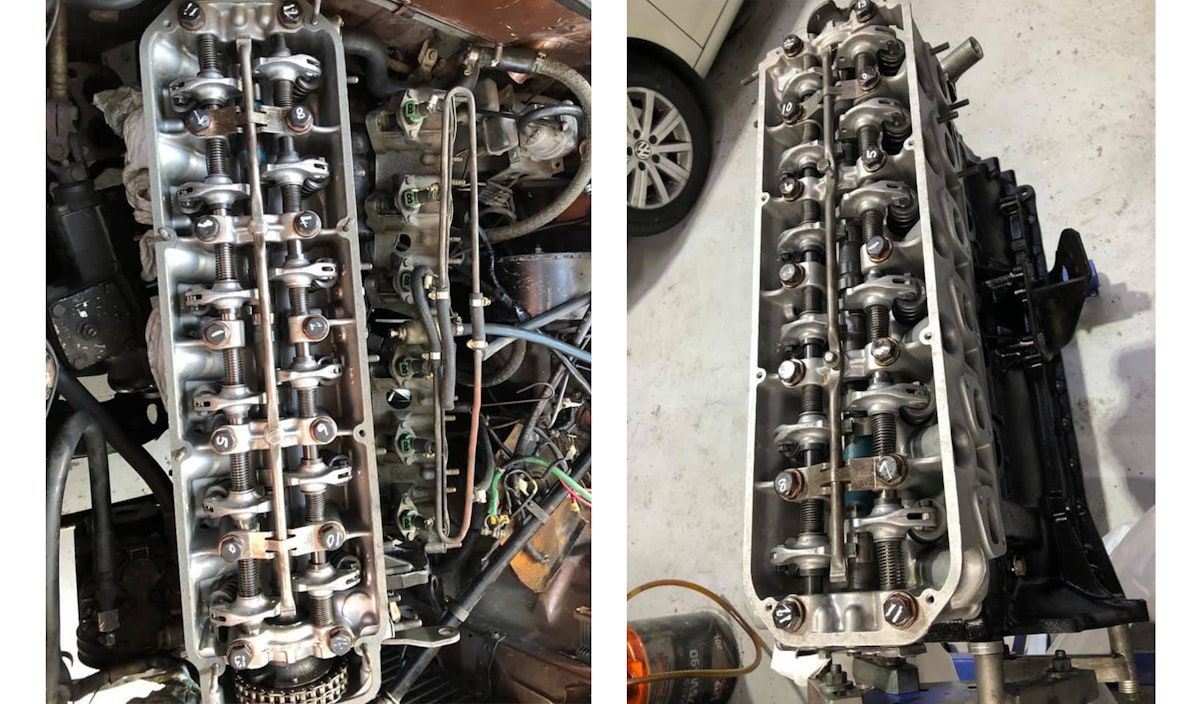 BMW engine rebuild by Geoff Perry Motors 7 & 8